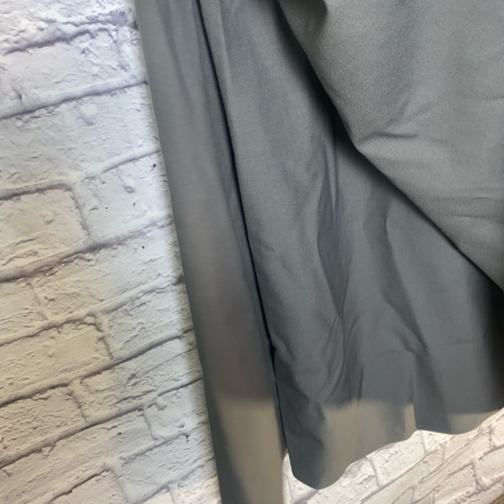 Zara. Grey Ruched Maxi Dress. NWT. Classic Silhouette. Size XS. - Picture 10 of 15